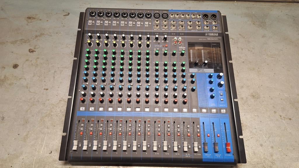 Yamaha mg16xu mengpaneel dj/ band/ live, ., Microfooningang, Ophalen of Verzenden, .
