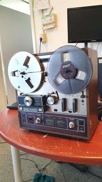 2x Akai 201d Bandrecorder met audo reverse beschikbaar voor biedingen