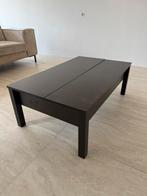 Salontafel, Huis en Inrichting, Tafels | Salontafels, Ophalen, 50 tot 100 cm, 100 tot 150 cm, Donker