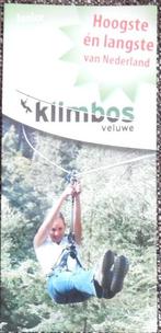 Foldertje - Klimbos Veluwe - Apeldoorn - 2010, Ophalen of Verzenden, Zo goed als nieuw, Overige typen