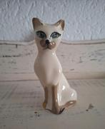 Vintage siamees siamese kat poes beeldje, Ophalen of Verzenden, Gebruikt, Dier