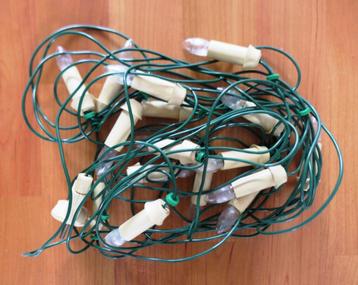 Vintage Kerstboomverlichting met kaarslampjes beschikbaar voor biedingen