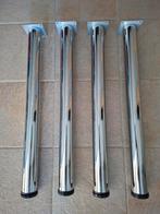 4 verstelbare tafelpoten., Ophalen, In hoogte verstelbaar, Zo goed als nieuw, Bureau