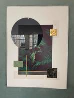 Kunstwerk diverse materialen pygmy 75X100cm, Ophalen