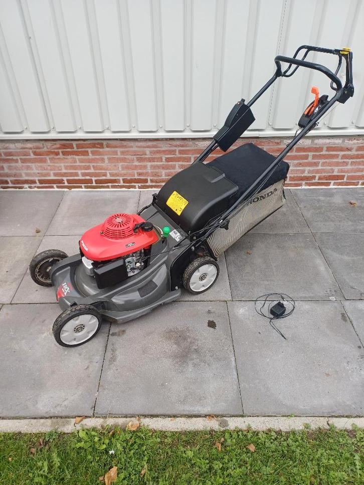 Honda HRX 537 Hydrostaat! Rotostop&Versamow Mulchkit, Tuin en Terras, Grasmaaiers, Gebruikt, Benzine-grasmaaier, 50 cm of meer