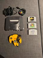 Nintendo 64 + Spellen - Compleet!, Ophalen, Gebruikt, Met 1 controller, Met games