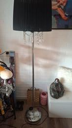 Elegante Staande Lamp met Kristallen, Ophalen, Zo goed als nieuw, Glas, Modern