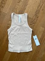 ALO YOGA - GODDESS RIB TANK - NEW, Kleding | Dames, Sportkleding, Ophalen of Verzenden, Nieuw, Beige, Overige typen