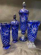 BOHEEMS glas kristal set antiek / IRENA, Antiek en Kunst, Antiek | Glas en Kristal, Ophalen of Verzenden