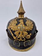 Pickelhaube Pruisen , Pinhelm WO1, WW1, Verzenden, Landmacht, Duitsland, Helm of Baret