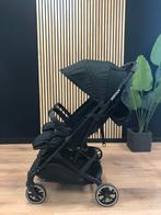 Deryan Rolo X2 Duo kinderbuggy - Dubbele Buggy - Zwart, Ophalen of Verzenden, Zo goed als nieuw, Overige merken