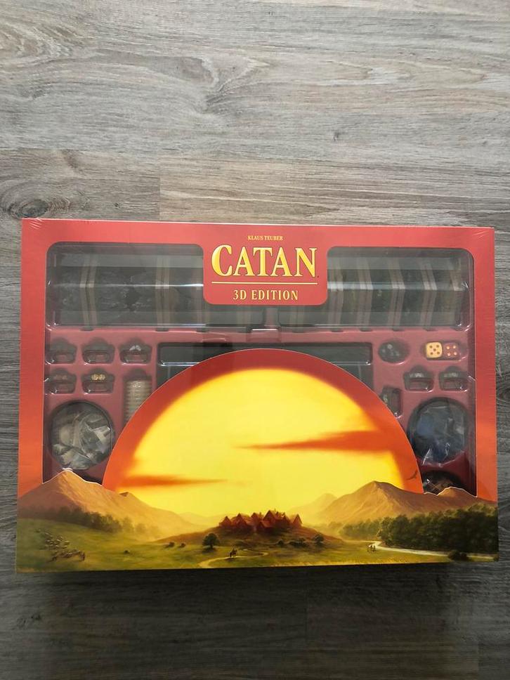 Kolonisten van Catan 3D - NIEUW in de verpakking, Hobby en Vrije tijd, Gezelschapsspellen | Bordspellen, Zo goed als nieuw, Ophalen of Verzenden