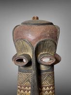 250744 Zeer Groot - 80 cm - Afrikaans Pende masker uit Kongo, Antiek en Kunst, Ophalen of Verzenden
