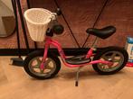 Puky loopfiets roze met mandje en standaard, Ophalen, Gebruikt, Minder dan 16 inch