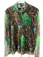 NIEUW KYRA nodel Dagmar turtle flower deep green 44-46, Kleding | Dames, Verzenden, Maat 46/48 (XL) of groter, Nieuw, Lange mouw