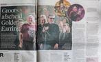 Golden Earring Afscheidsconcert Ahoy Krantenartikel, Ophalen of Verzenden, 1980 tot heden, Nederland, Tijdschrift