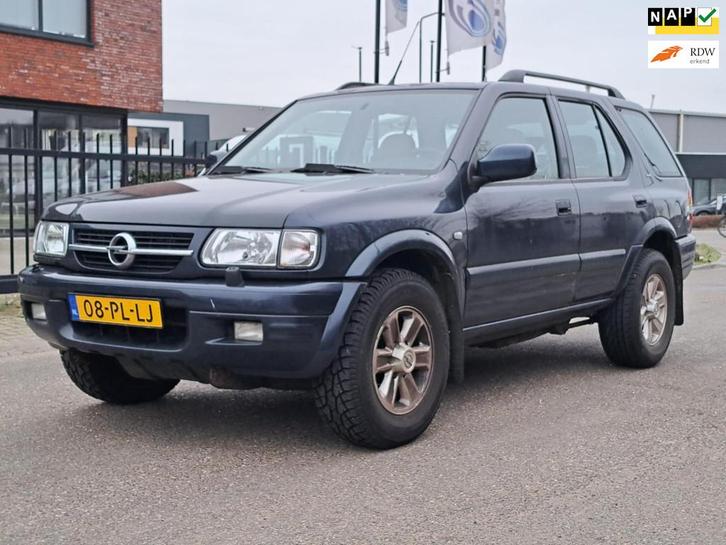 Opel Frontera 2.2i Barbour Export, Auto's, Opel, Bedrijf, Te koop, Frontera, 4x4, ABS, Airbags, Airconditioning, Centrale vergrendeling