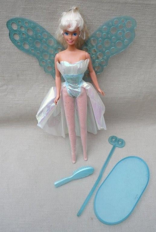 Barbie Bubble Angel (ca. 1994) , Verzamelen, Poppen, Gebruikt, Pop, Ophalen of Verzenden