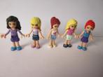 nr. 8190, 5 Lego friends poppetjes., Ophalen, Zo goed als nieuw, Complete set, Lego