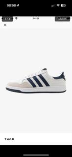 Nieuwe Adidas Team Court Sneakers Maat 39 1/3, Wit, Nieuw, Ophalen of Verzenden, Sneakers of Gympen