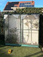 Aliminium voliere vogelkooi enof Hok, Dieren en Toebehoren, Ophalen, Zo goed als nieuw, Aluminium, Vogelkooi