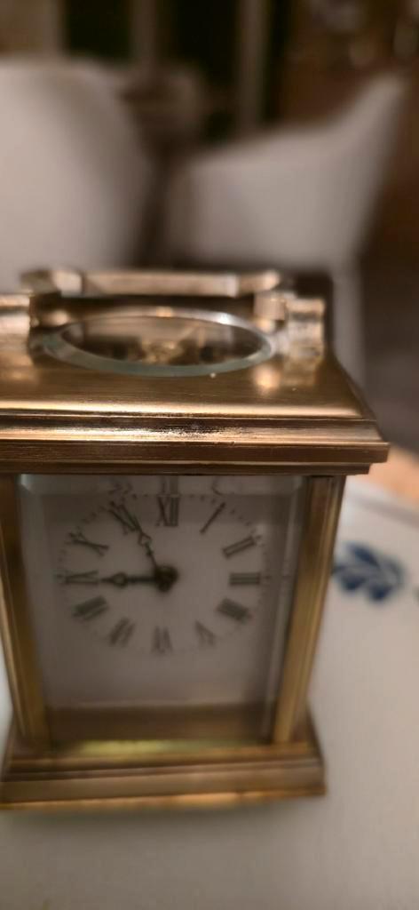 Carriage klokje, Antiek en Kunst, Antiek | Klokken, Ophalen of Verzenden