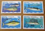 Nauru, WWF serie Vissen, 1997, Postzegels en Munten, Verzenden, Postfris, Dier of Natuur