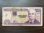 50 Pesos Cuba 2005 Bankbiljet P-123c #008, Ophalen of Verzenden, Midden-Amerika, Los biljet