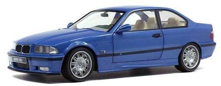 BMW M3 (E36), blauw, Hobby en Vrije tijd, Modelauto's | 1:18, Nieuw, Auto, Solido, Ophalen of Verzenden