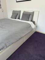 IKEA MALM bed/ledikant wit (ombouw: B: 175 cm - L: 210 cm), Huis en Inrichting, Slaapkamer | Bedden, Ophalen, Wit, Tweepersoons