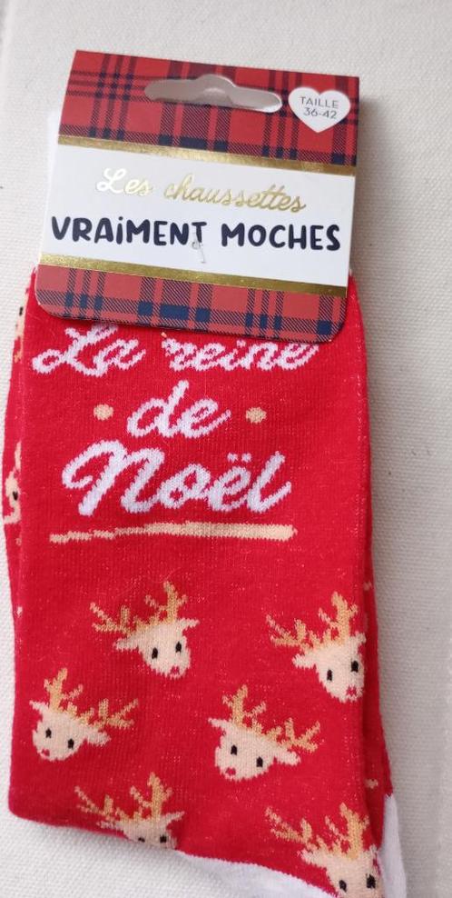 Leuke rode kerstsokken uit Frankrijk NIEUW maat 36-42, Diversen, Kerst, Nieuw, Ophalen of Verzenden