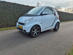 Smart ForTwo 1.0 52KW Cabrio MHD AUT 2009 Grijs, Auto's, Smart, Automaat, Achterwielaandrijving, Zwart, 755 kg