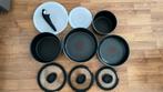 Tefal Ingenio Pannenset - Ruimtebesparend!, Huis en Inrichting, Keuken | Potten en Pannen, Ophalen, Gebruikt, Inductieplaat, Aluminium