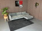 GRATIS LEVERING Ribstof Loungebank Grijs 260x160 REFURBISHED, Huis en Inrichting, 250 tot 300 cm, Ophalen of Verzenden, Zo goed als nieuw
