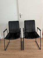2 Goossens eetkamerstoelen, Ophalen, Gebruikt, Grijs