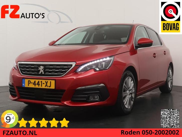Peugeot 308 1.2 PureTech Allure Avantage - Automaat - Naviga, Auto's, Peugeot, Bedrijf, Te koop, ABS, Achteruitrijcamera, Adaptive Cruise Control