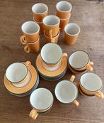 servies: kop+schotel door Pagnossin Italie + bijpassende mok, Huis en Inrichting, Keuken | Servies, Ophalen of Verzenden, Zo goed als nieuw