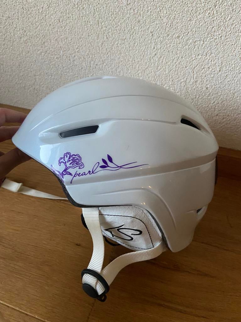 Salomon meisjes skihelm 53/56 cm, Ophalen, Overige typen, Salomon, Zo goed als nieuw