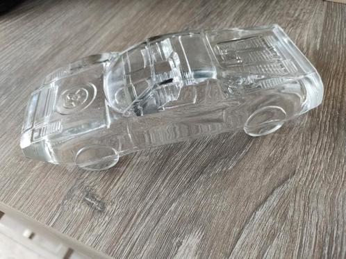 Glazen Ferrari 308 magic cristal glass, Verzamelen, Automerken, Motoren en Formule 1, Zo goed als nieuw, Auto's, Ophalen of Verzenden