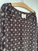 Diega rechtvallende jurk tuniek bruin beige maat S, 6 rue Béranger 75003 Paris, Eshop@diega.fr, Bruin, Ophalen of Verzenden