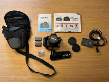 Camera Canon EOS 400D incl. 18-55mm lens beschikbaar voor biedingen
