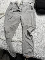 suede achtige broek Stroke, Kleding | Dames, Maat 38/40 (M), Ophalen of Verzenden, Zo goed als nieuw, Grijs