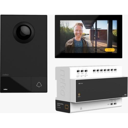 NIKO intercom / videodeurbel / intercomsysteem, Huis en Inrichting, Deurbellen, Nieuw, Bedraad, Ingebouwde camera, Compatibel met smartphone