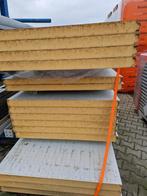 Sandwichpanelen Wandpanelen Wit RAL9002 Restpartij B-keus, Doe-het-zelf en Verbouw, Nieuw, 50 tot 100 mm, Overige materialen, Ophalen