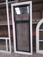 Kunststof Kozijn, inb maat ca 83x228 dubbelglas., Kunststof, Gebruikt, Raamkozijn, Inclusief glas