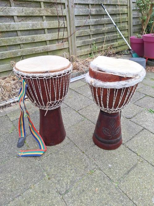 Djembes, Muziek en Instrumenten, Percussie, Gebruikt, Trommel, Ophalen