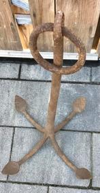 ANTIEKE BOOT ANKER, Ophalen of Verzenden