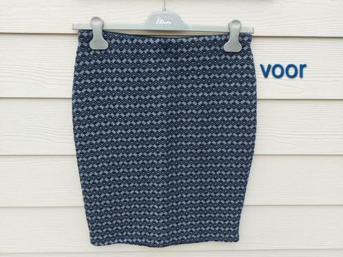 Hema rokje S blauw, Kleding | Dames, Rokken, Zo goed als nieuw, Maat 38/40 (M), Blauw, Knielengte, Verzenden