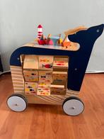 Small foot walvis loopwagen, Kinderen en Baby's, Speelgoed | Houten speelgoed, Ophalen of Verzenden, Zo goed als nieuw, Overige typen