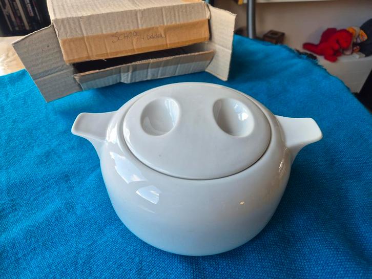 Arzberg Delta puntgave dekschaal, Huis en Inrichting, Keuken | Servies, Zo goed als nieuw, Kom(men), Effen, Keramiek, Ophalen of Verzenden